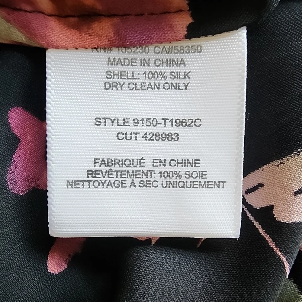 Joie 100% Silk Floral Halter Top - Medium - Picture 8 of 8